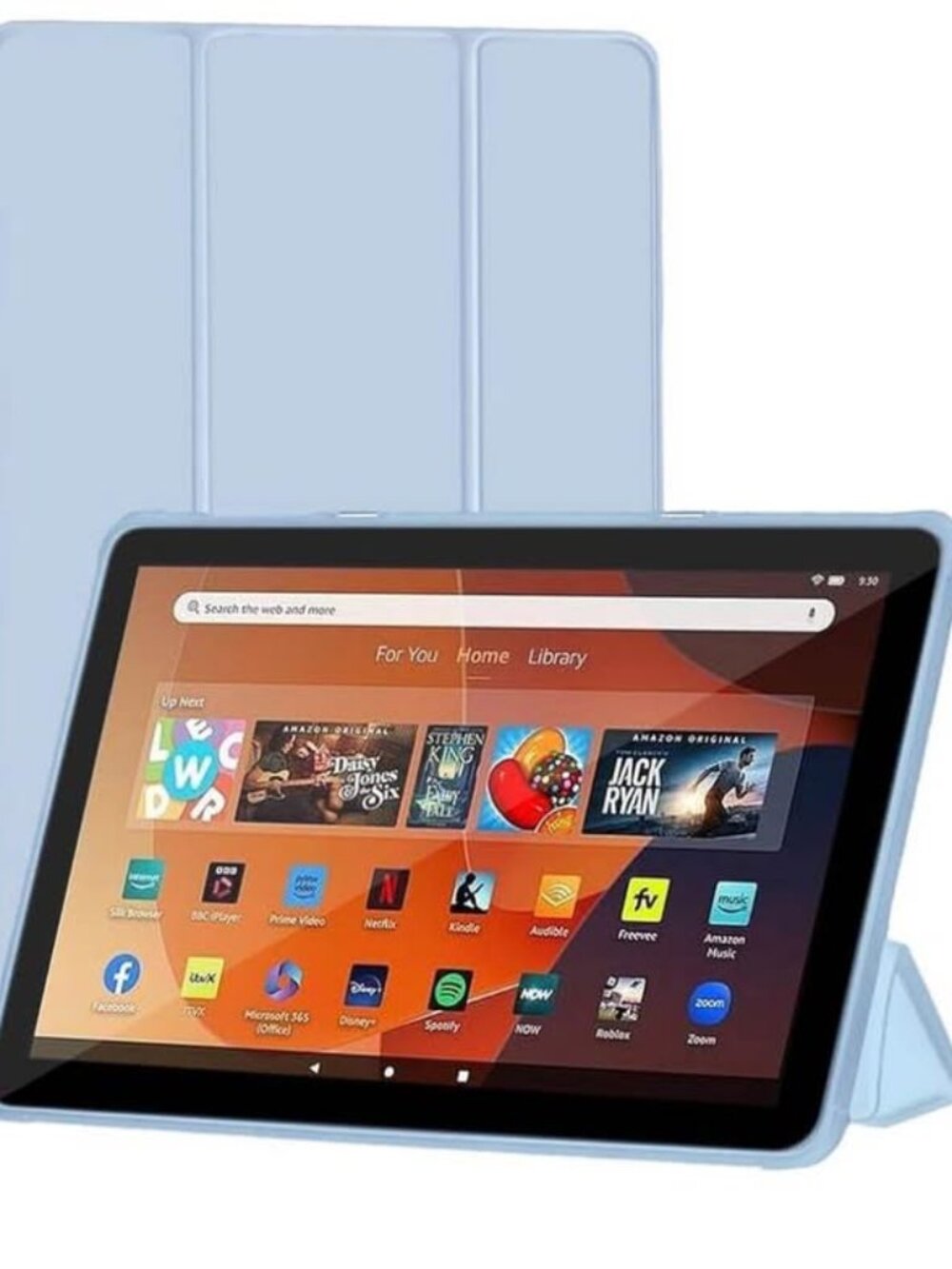 Fire HD 10 Tablet Case (13th Gen, 2023), DJ&RPPQ Dual Angle Lightweight